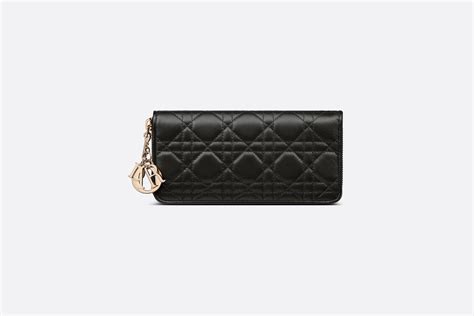 christian dior patch appliqué diorissimo voyageur wallet|Lady Dior Voyageur Wallet Black Cannage Lambskin .